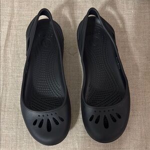 Black Ballet Crocs Women's Shoes